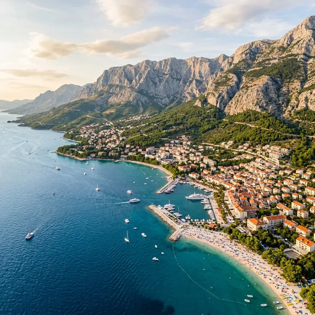 Kombi prevoz putnika Beograd → Makarska — obala i more, Srednja Dalmacija