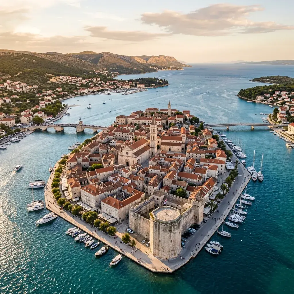 Kombi prevoz putnika Beograd → Trogir — obala i more, Srednja Dalmacija