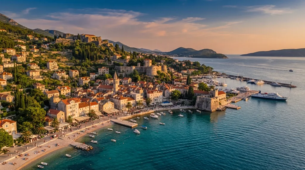 Kombi prevoz putnika Beograd → Herceg Novi — obala i more, Boka Kotorska