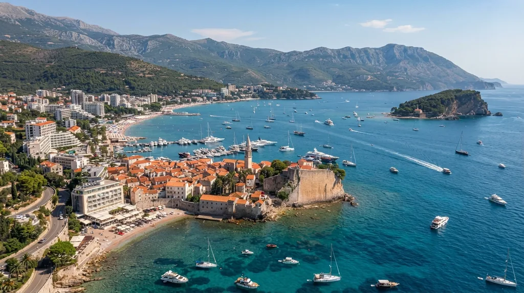 Kombi prevoz putnika Beograd → Budva — obala i more, Budvanska rivijera