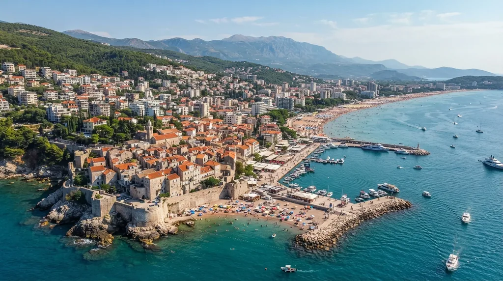 Kombi prevoz putnika Beograd → Ulcinj — obala i more, Južno primorje