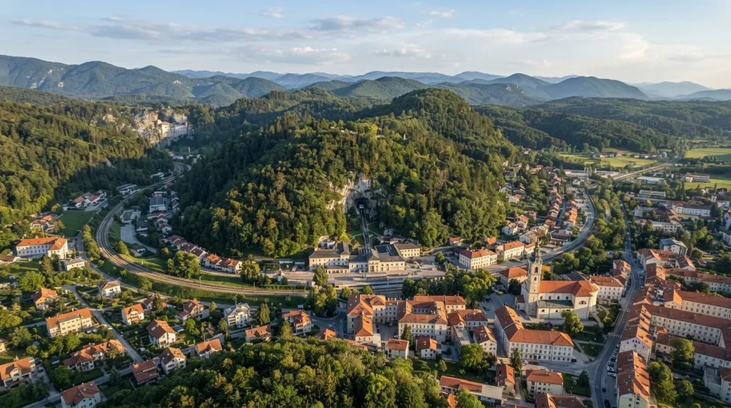 Kombi prevoz putnika Beograd → Postojna — gradsko jezgro, Centralna Slovenija