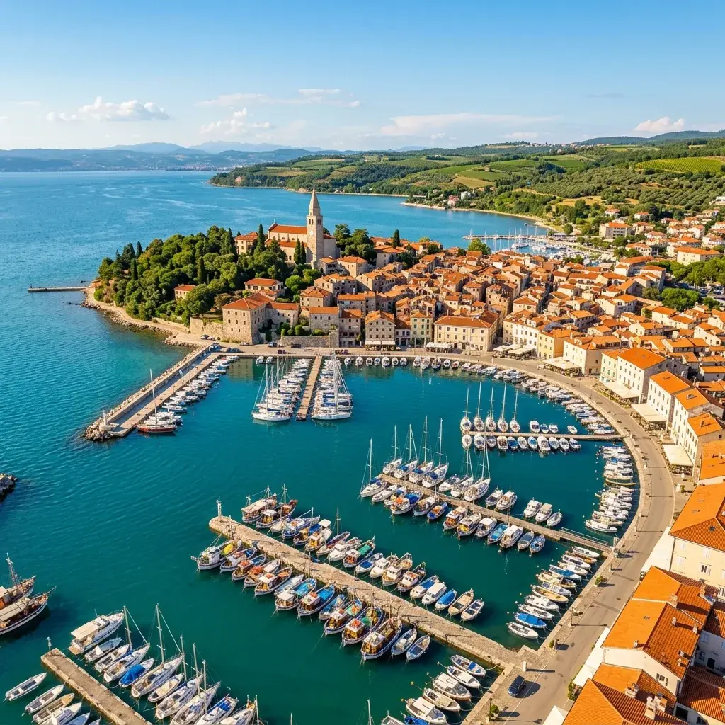 Kombi prevoz putnika Beograd → Izola — obala i more, Slovenačka obala