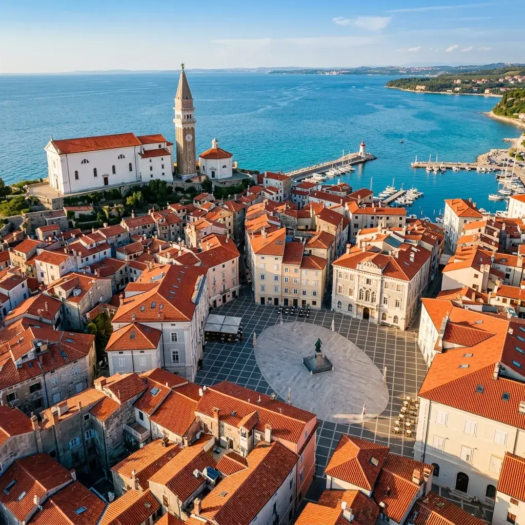Kombi prevoz putnika Beograd → Piran — obala i more, Slovenačka obala