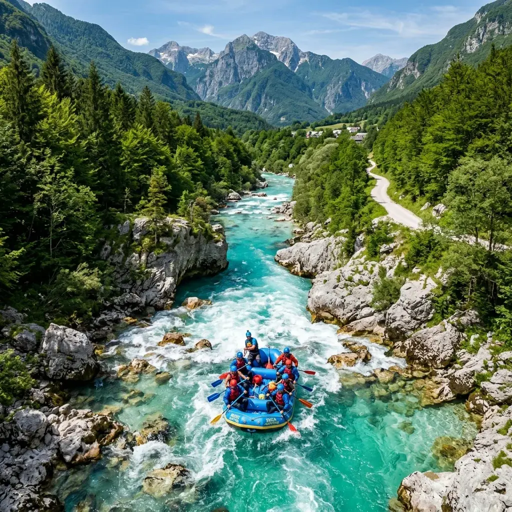 Kombi prevoz putnika Beograd → Bovec — planinski predeo, Slovenačke Alpe